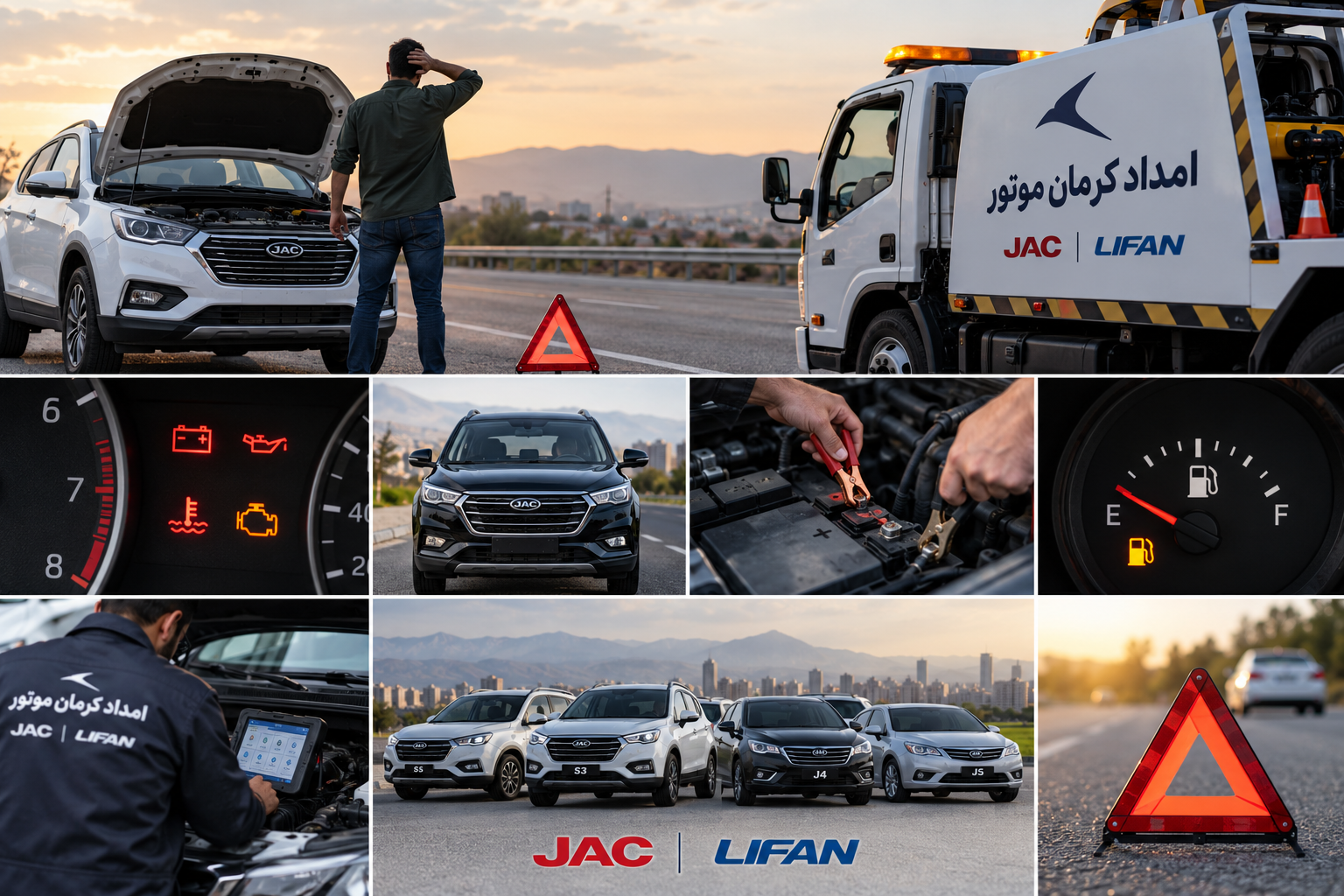 امداد مدیران خودرو هنگام جوش آوردن تیگو 7 پرو